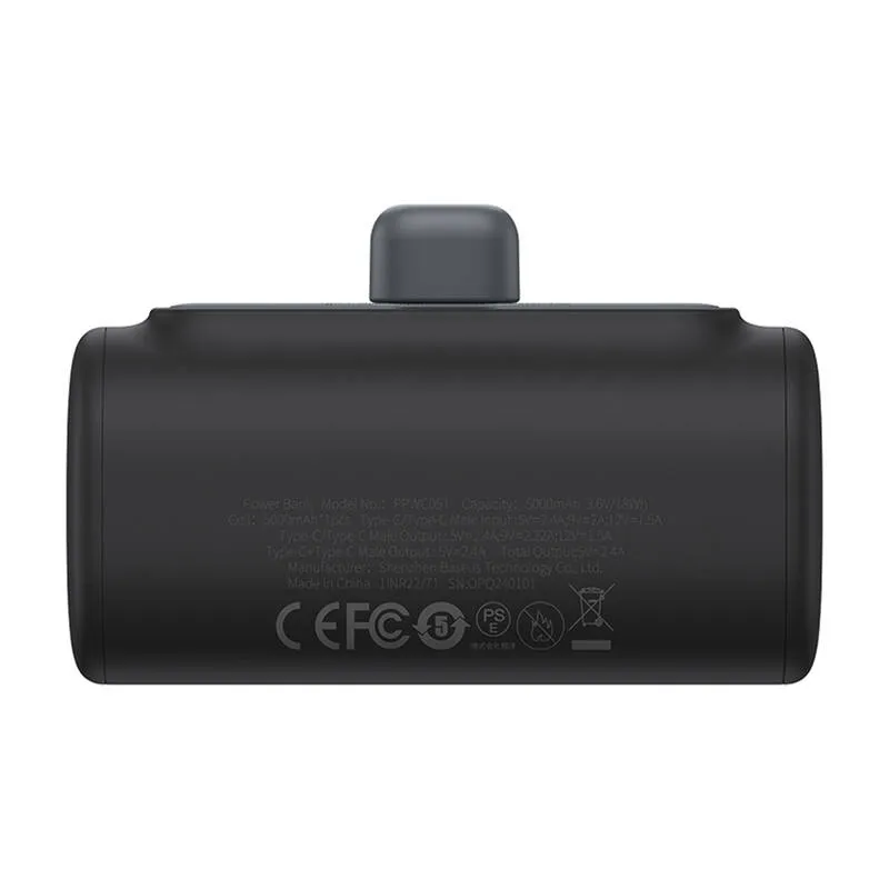 Powerbank OS-Baseus Compact IP 5000mAh 20W (black)